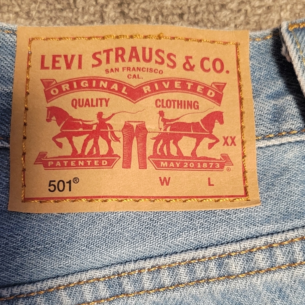 Distressed Denim Shorts - Picture 8 of 8